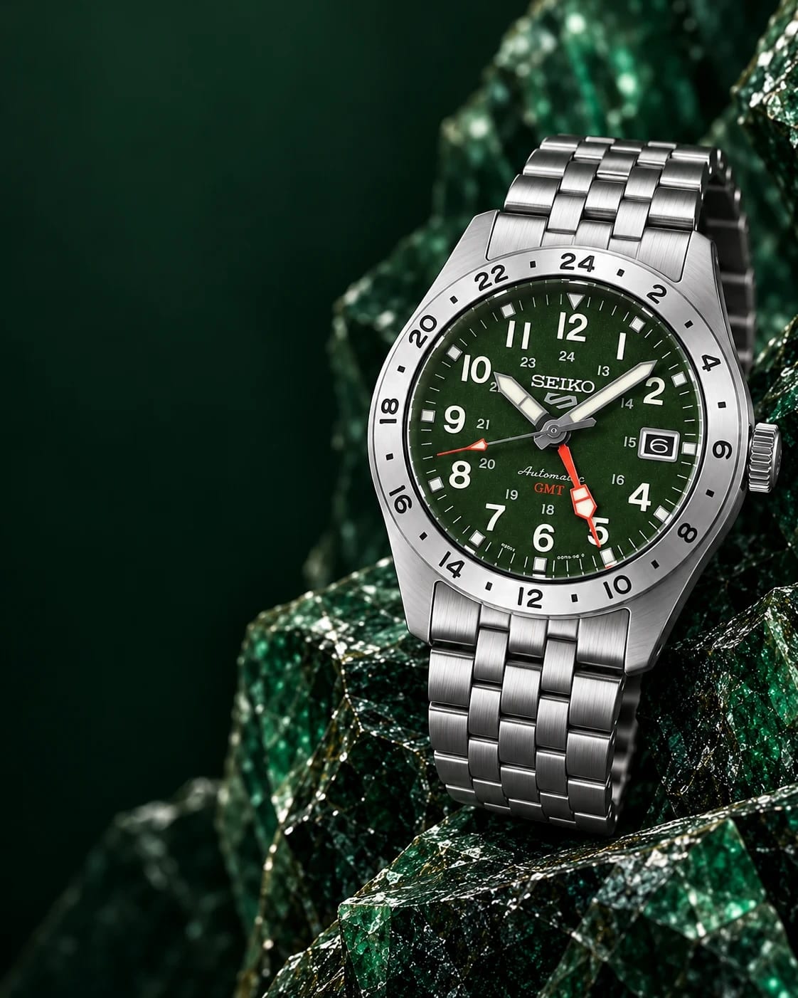SEIKO saat koleksiyonu için gerçek katalog modeli referanslı marka bannerı